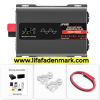 Jfind Pure Sine Wave 12V til 220V inverter adap...