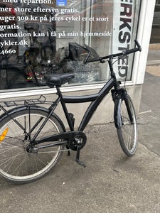 En køreklar cykel med nye deler