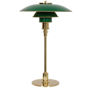 Poul Henningsen PH 3/2 grøn bordlampe