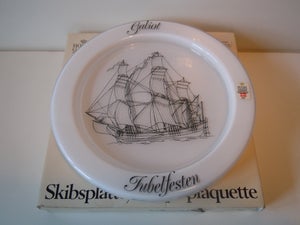 Holmegaard Per Lytken Skibsplatte 1986