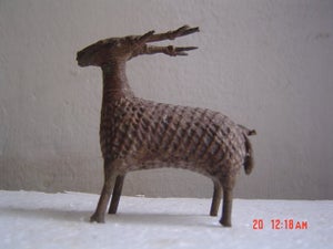 Antilope - Bronze - Indien - begyndelsen af det 20. århundrede