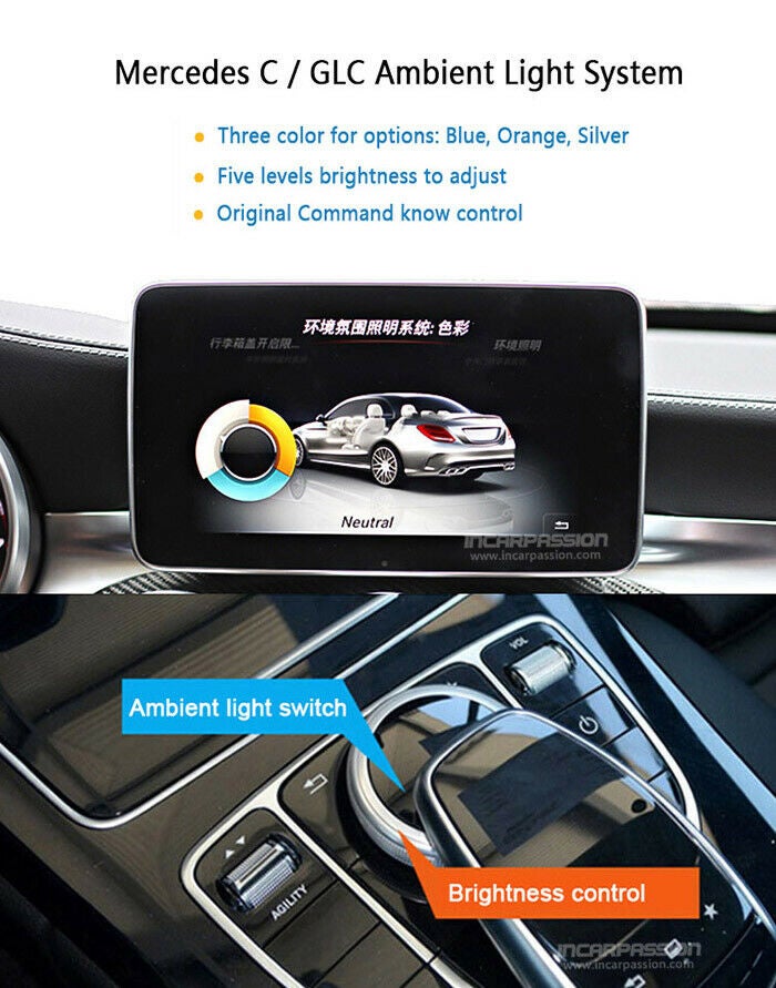 Mercedes Ambient light kit