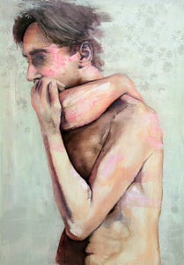 Dario Moschetta - "Human aerodynamic 11" - XL painting