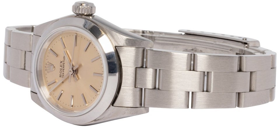 Rolex Oyster Perpetual 26, Sølv, Stål, Oyster