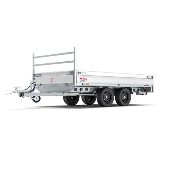 Henra Platformtrailer 1.900 kg Dobbeltakslet ink...