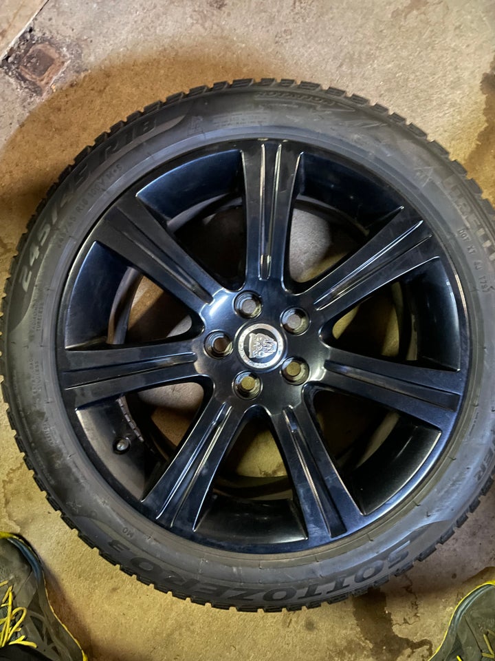 18” orignale Jaguar XF fælge med gode Pirelli vi...