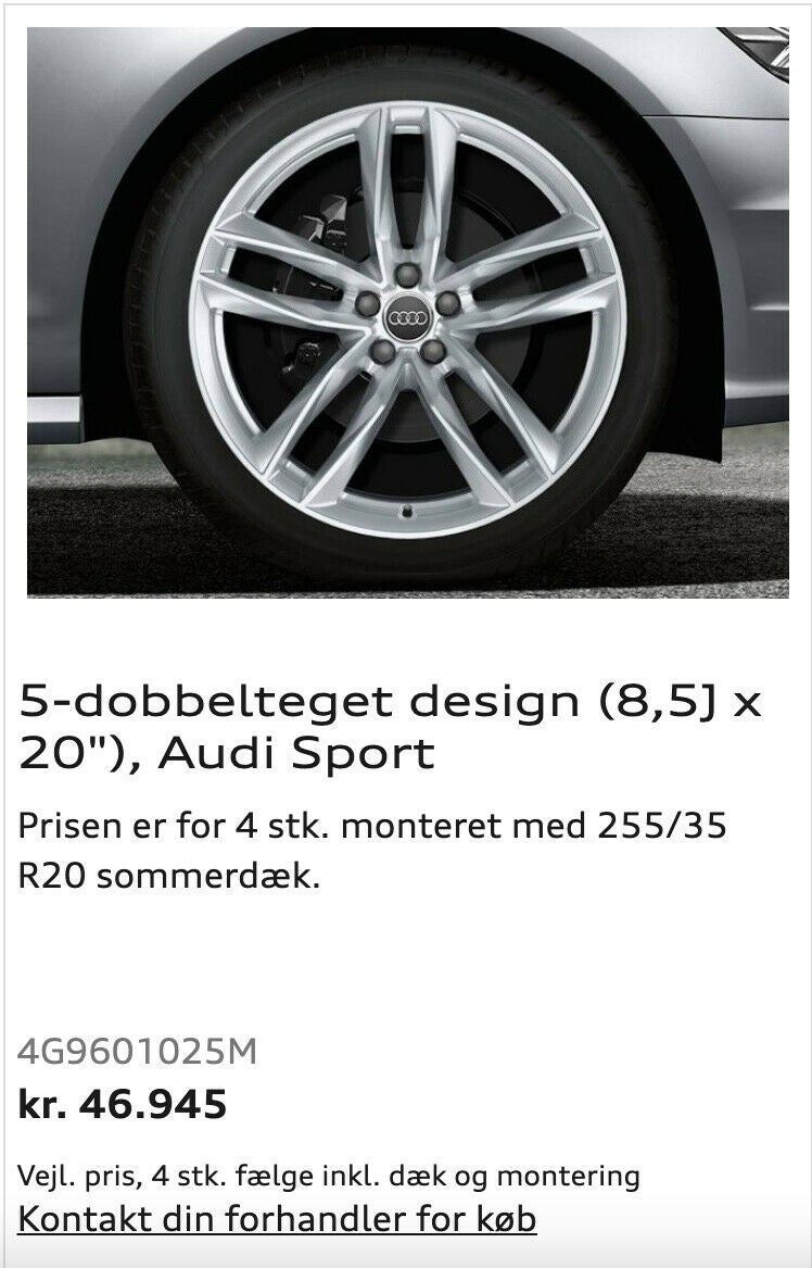 kalligrafi til platform Audi - Originale - S-Line -... - dba.dk - Køb og Salg af Nyt og Brugt