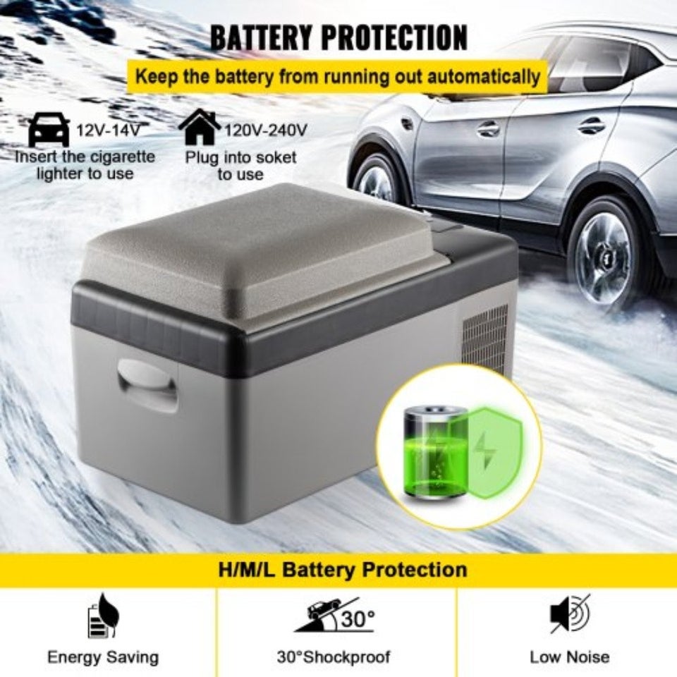 Kompressorkøleboks (-20c til +20c) 12V/230V (udl...