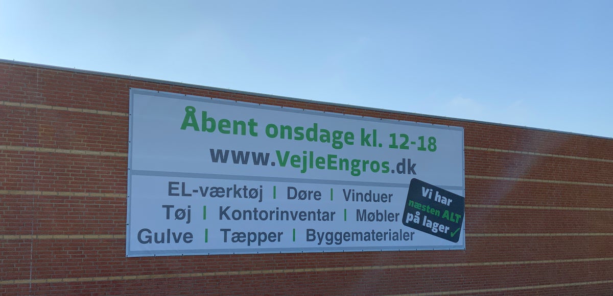 Bannerbillede for Vejle Engros