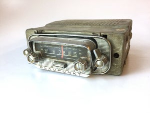 Sjælden Blaupunkt Westerland bilradio fra omkring 1960