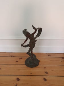 Bronze figur af kvinde, La Sécession