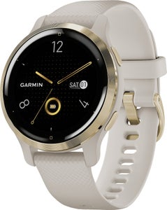 Garmin Venu 2S GPS smartwatch (light gold/light sand)