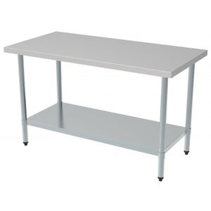  Rustfri bord 85 x 70 x 70 cm - rustfri stålbord