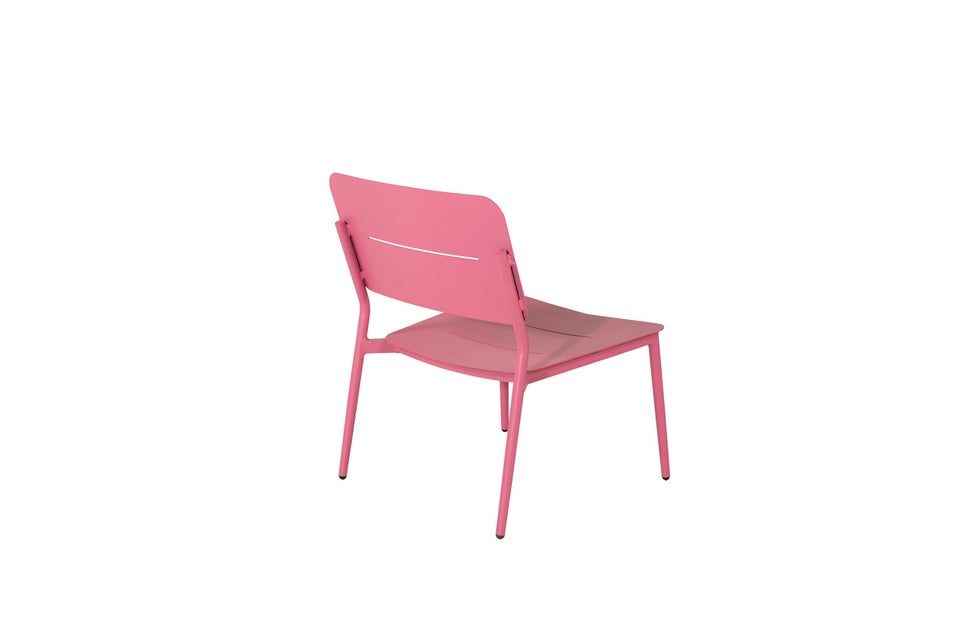 Lina loungestol pink.