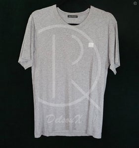 Acne Studios T-Shirt Nash Face ‘Grey’ (M)