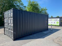 Ny 20 fods Container i Sort