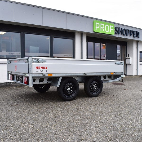 Henra Platformtrailer 1.500 kg Dobbeltakslet ink...