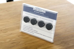 Atacama Audio HD-L Spike plader/pads, sort,  4 stk. pakke