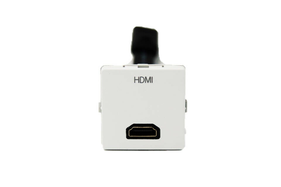 HDMI 2.0 vægdåse, FUGA modul, hvid - 0,15 – dba.dk – Køb og Salg af Nyt og Brugt