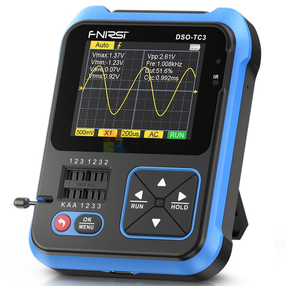 3 i 1 FNIRSI DSO-TC3 Digital Oscilloskop Transis...