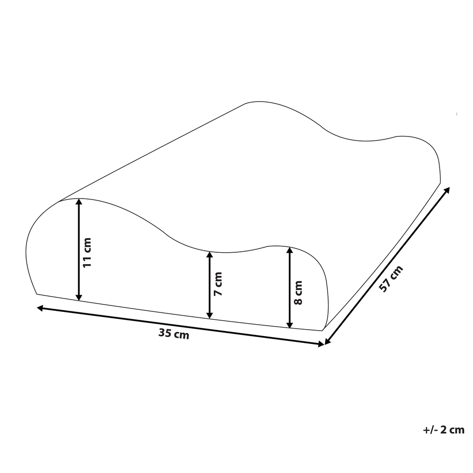 Memoryskum Pude 57x35 cm AMNE