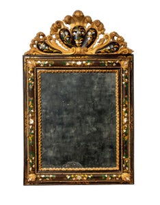 Vægspejl  - Glas, Træ, Perlemor, lak - Ekstraordinært venetiansk spejl