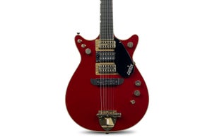 GRETSCH G6131-MY-RB LTD. MALCOLM YOUNG SIGNATURE JET – VINTAGE FIREBIRD RED