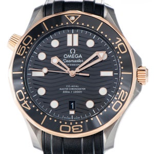 OMEGA SEAMASTER DIVER 300 M CO-AXIAL MASTER CHRONOMETER  18K ROESGOLD/STEEL