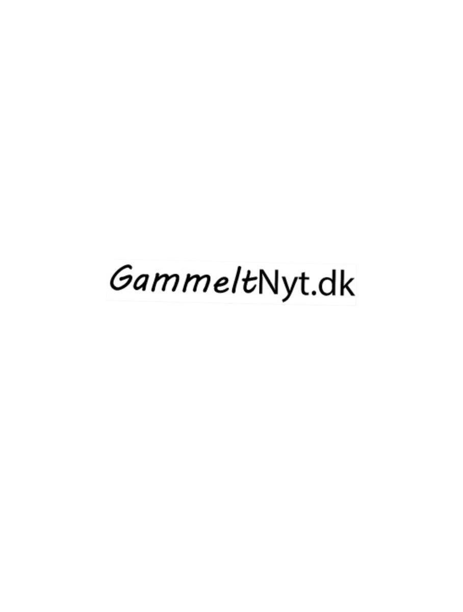 Bannerbillede for GammeltNyt