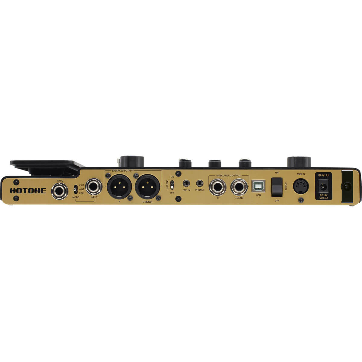 Hotone MP-100 Ampero guitar-multieffekt-pedalboard
