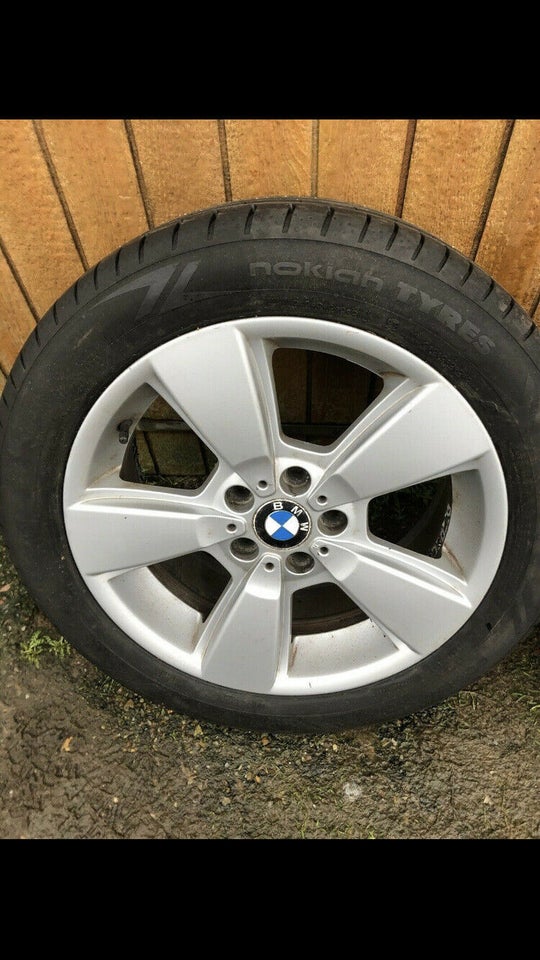 Bmw X3, 18” fælge med næsten nye dæk