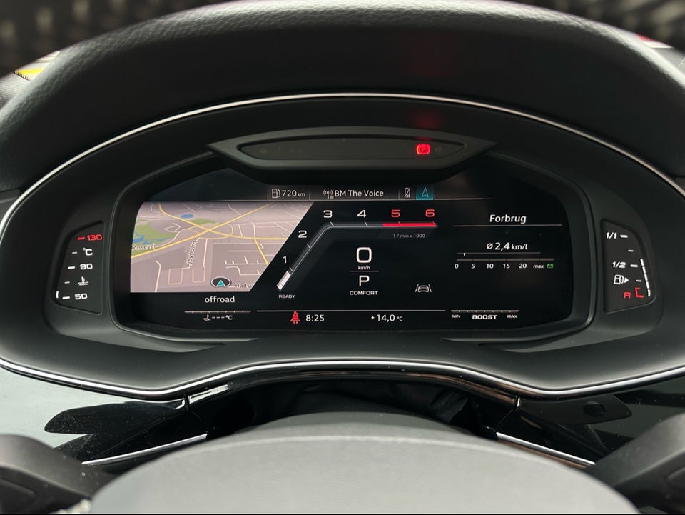 Audi Virtual Cockpit Sports Layout