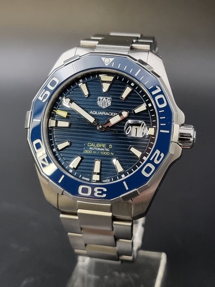 Tag Heuer Aquaracer 300m Calibre 5 43 mm. dba.dk K b og Salg