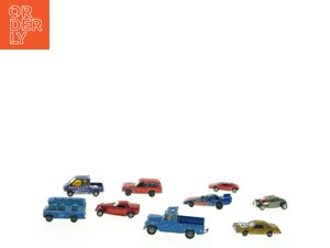 Samling af Matchbox biler fra Matchbox (str. 10 x 3 cm)