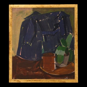 Edvard Weie maleri. Edvard Weie, 1879-1943, olie på lærred.