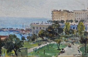 Francesco Galante (1884 - 1972) - Lungomare di Napoli