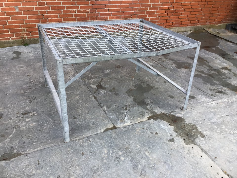 Ristbord 100 x 121 x H 70 cm Galvaniseret - ( Kr...