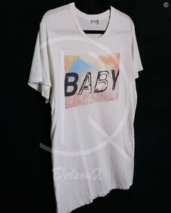 Saint Laurent T-shirt ‘Baby’ White