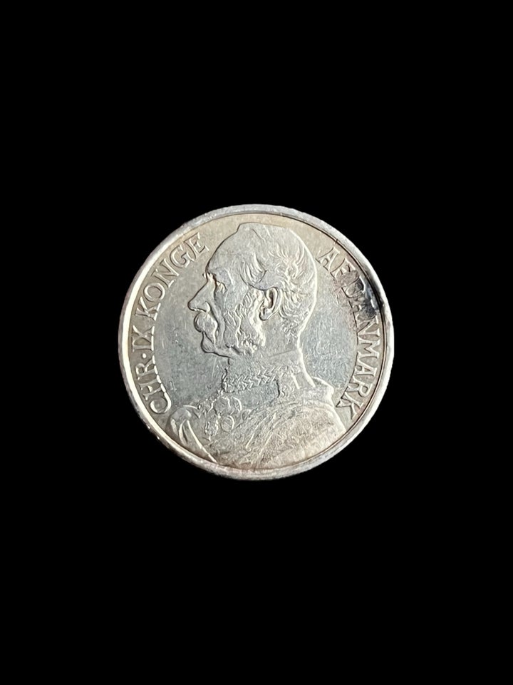Danmark, mønter, 2 franc / 40 cent