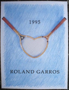 Donald Lipski - Poster of Roland Garros - 1990‹erne