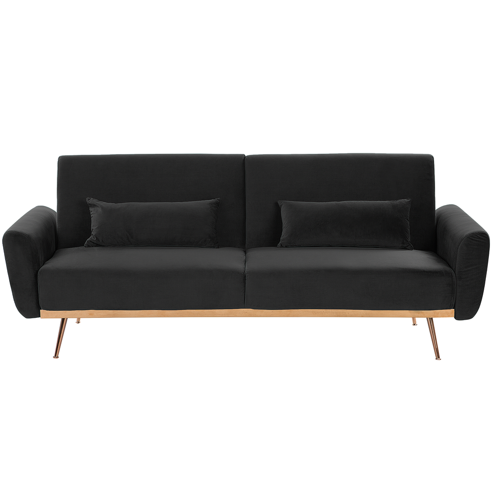 3-pers. sofa EINA Sort Velour