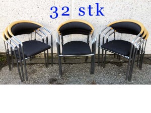 Super flotte, luksus stabelstole - 32 stk