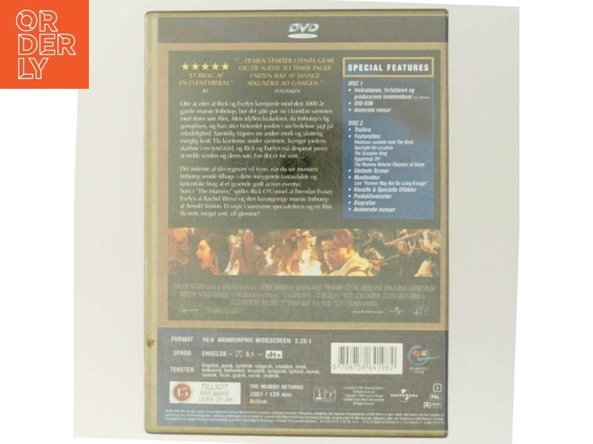 The Mummy Returns DVD fra Universal