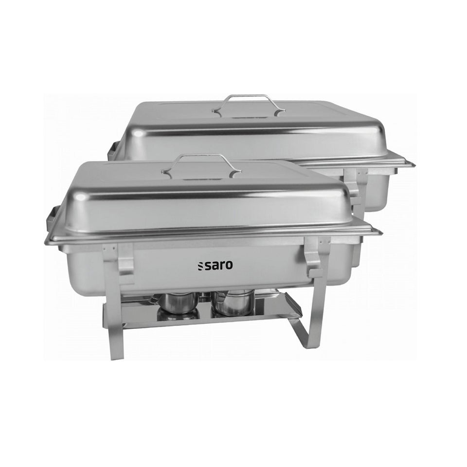 Chafing dish – 2 x 1/4 GN