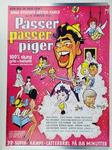 ⭐️- Plakat: Vintage - Passer Passer Piger