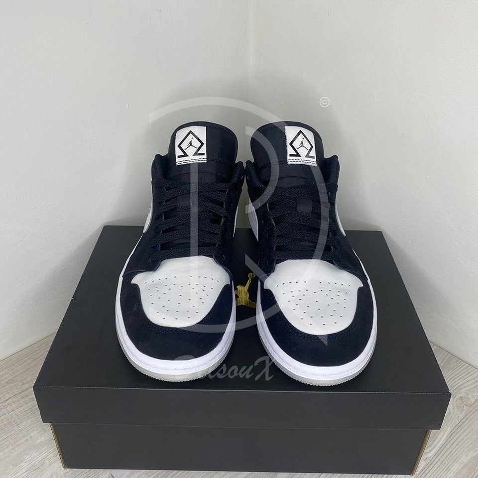 Nike Air Jordan 1 Herre Low 'Diamond Shorts' (42...