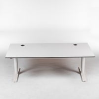 Hæve sænkeborde 180x90 - hvid laminat