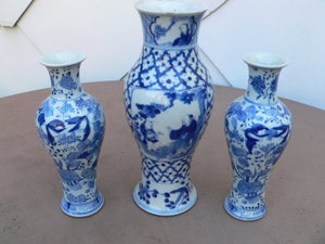 Vaser - Porcelæn - Kina - Qing-dynastiet (Manchu Kina) (1692-1911)