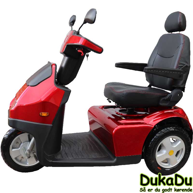 Elscooter DukaDu s3 - Luksus 3 hjulet med høj ko...