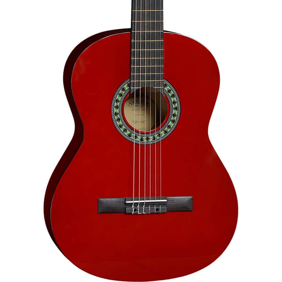 Sant Guitars CL-50-RD spansk guitar rød